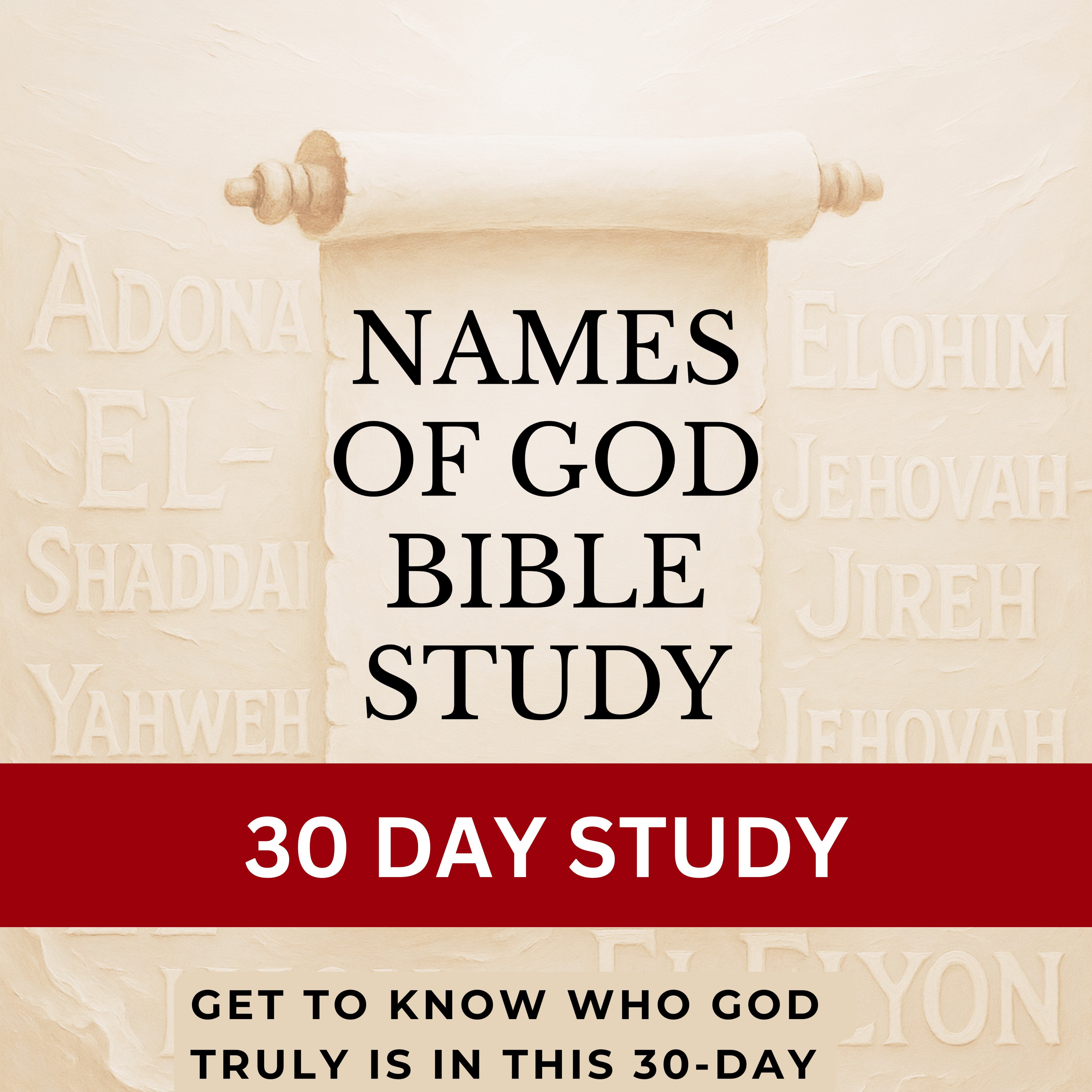 30 Powerful Hebrew Names Of God Digital Bible Study With Church Group ...