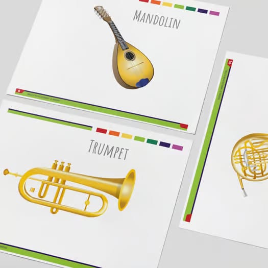 Families of Musical Instruments Music Activity Worksheet