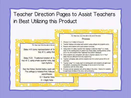 Solfege Sightreading Cards - Sol, La, Mi (Conversational Solfege)