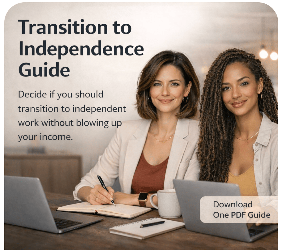 The Independent Work Transition Guide - Payhip