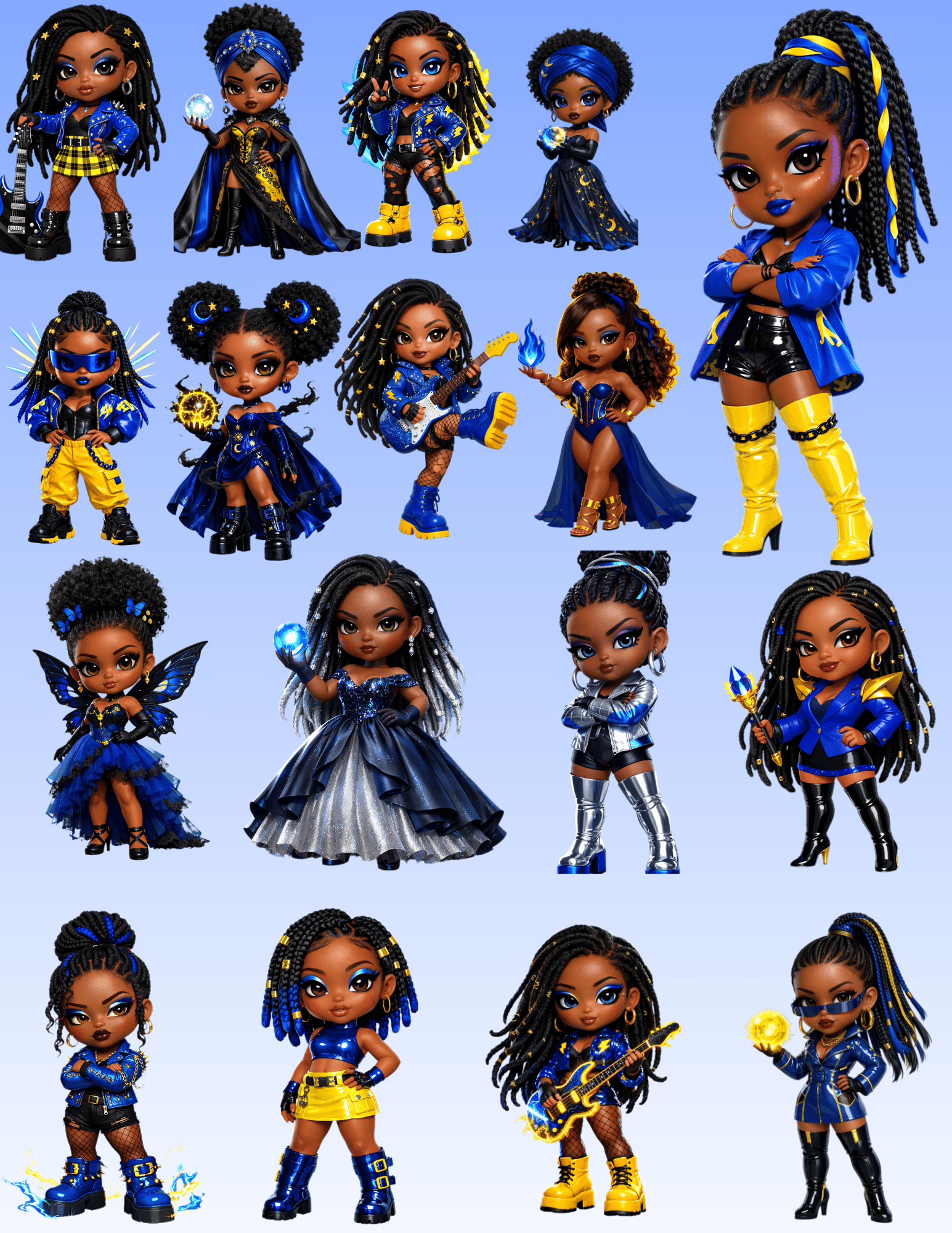 [EXCLUSIVE 1-OF-1] Electric Royal Mega Bundle | 17 Premium Afrocentric ...