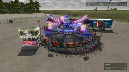 Mods Funfair Forain Farming Simulator 22 - FS25-Rides