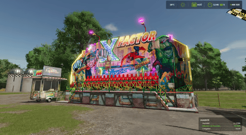 Mods Funfair Forain Farming Simulator 22 - FS25-Rides