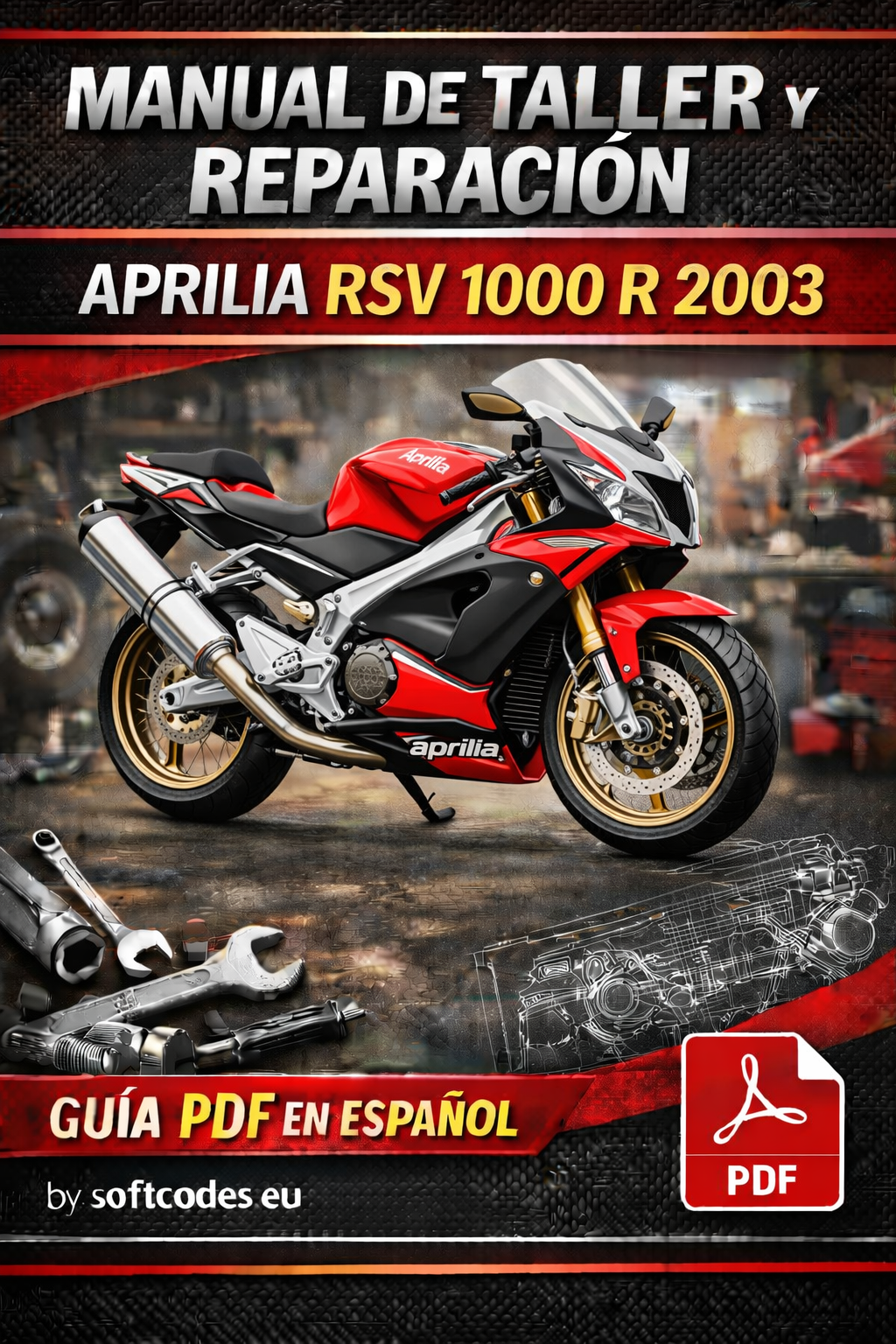 Aprilia RSV 1000 R 2003 Workshop Repair Manual PDF