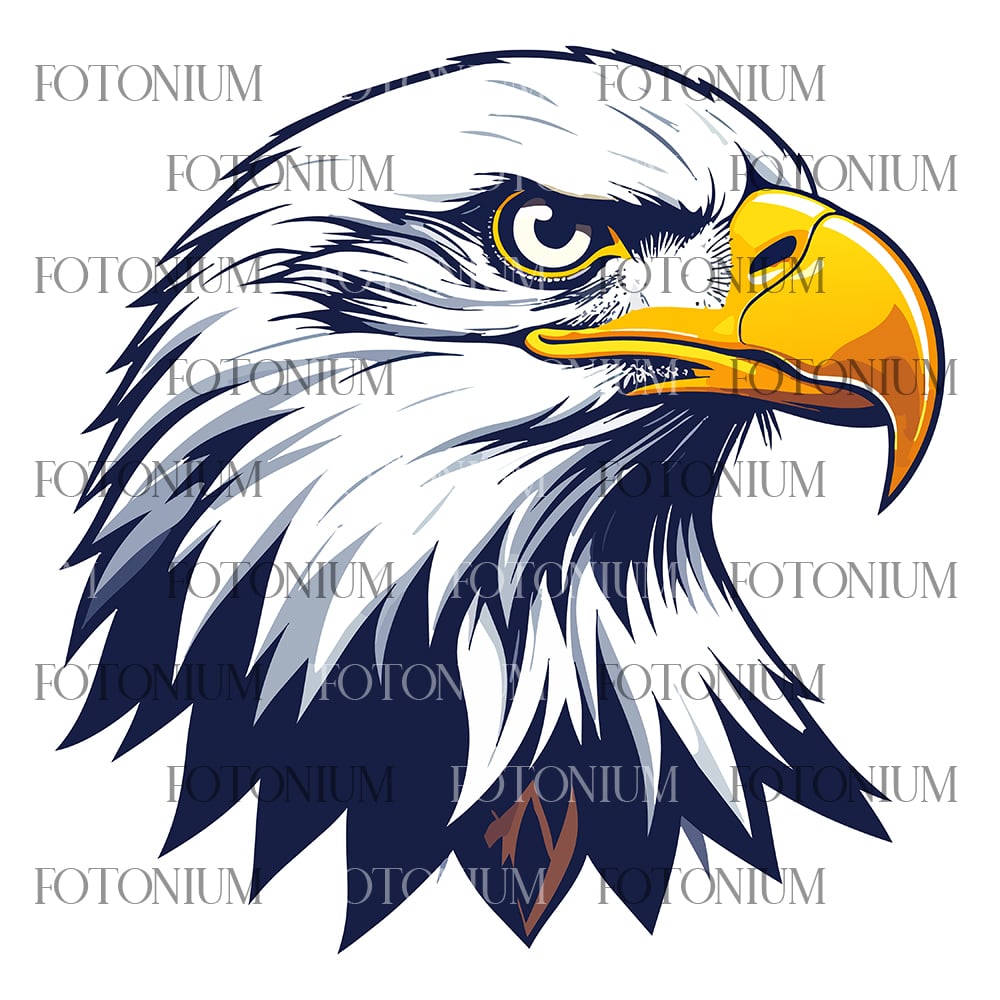 Patriotic Bald Eagle Vector Bundle – American Eagle Wings & Head USA Flag Style T-Shirt Designs