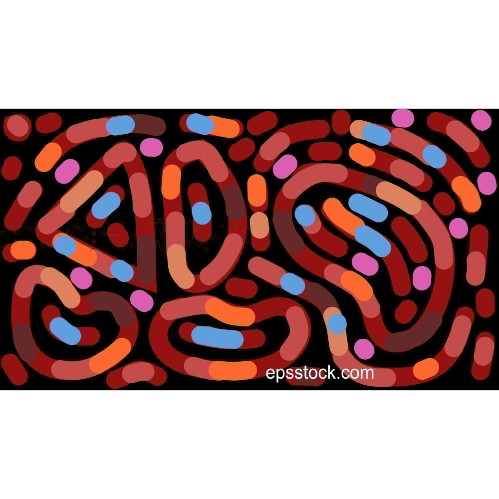 freedom symbol, flat color illustration