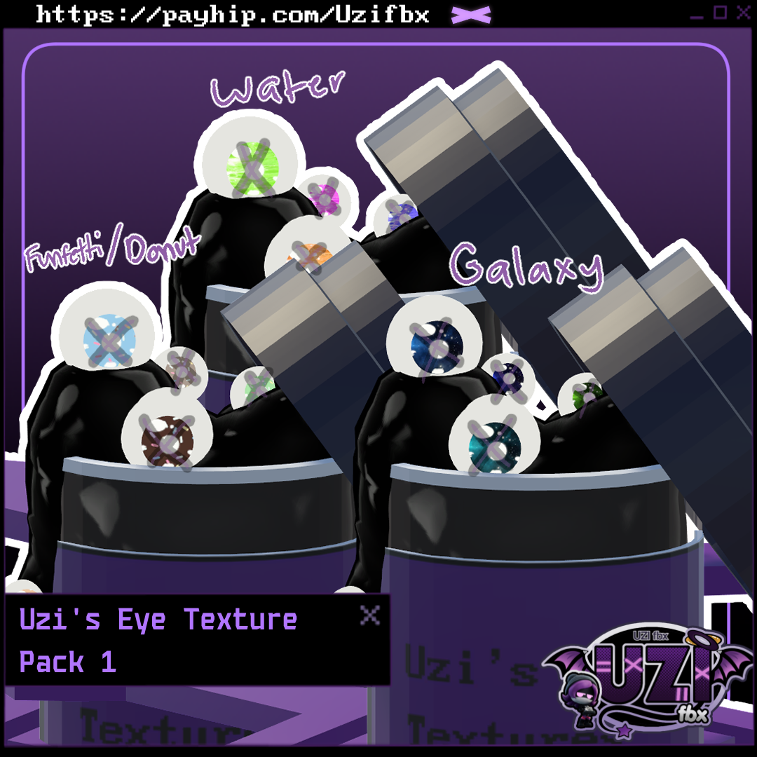 𓏵・︴Uzi's Eye Texture Pack 1