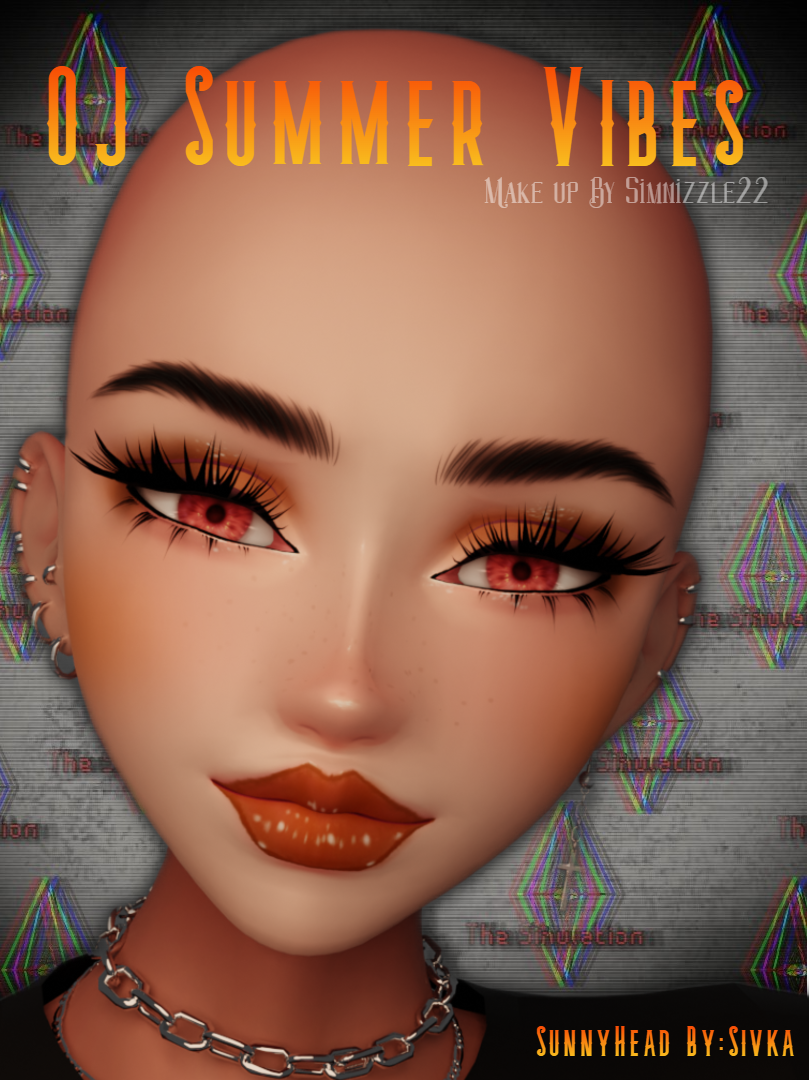 OJ SUMMER VIBES | MAKEUP TEXTURE FOR SUNNY HEAD | DISCORD FREEBIE