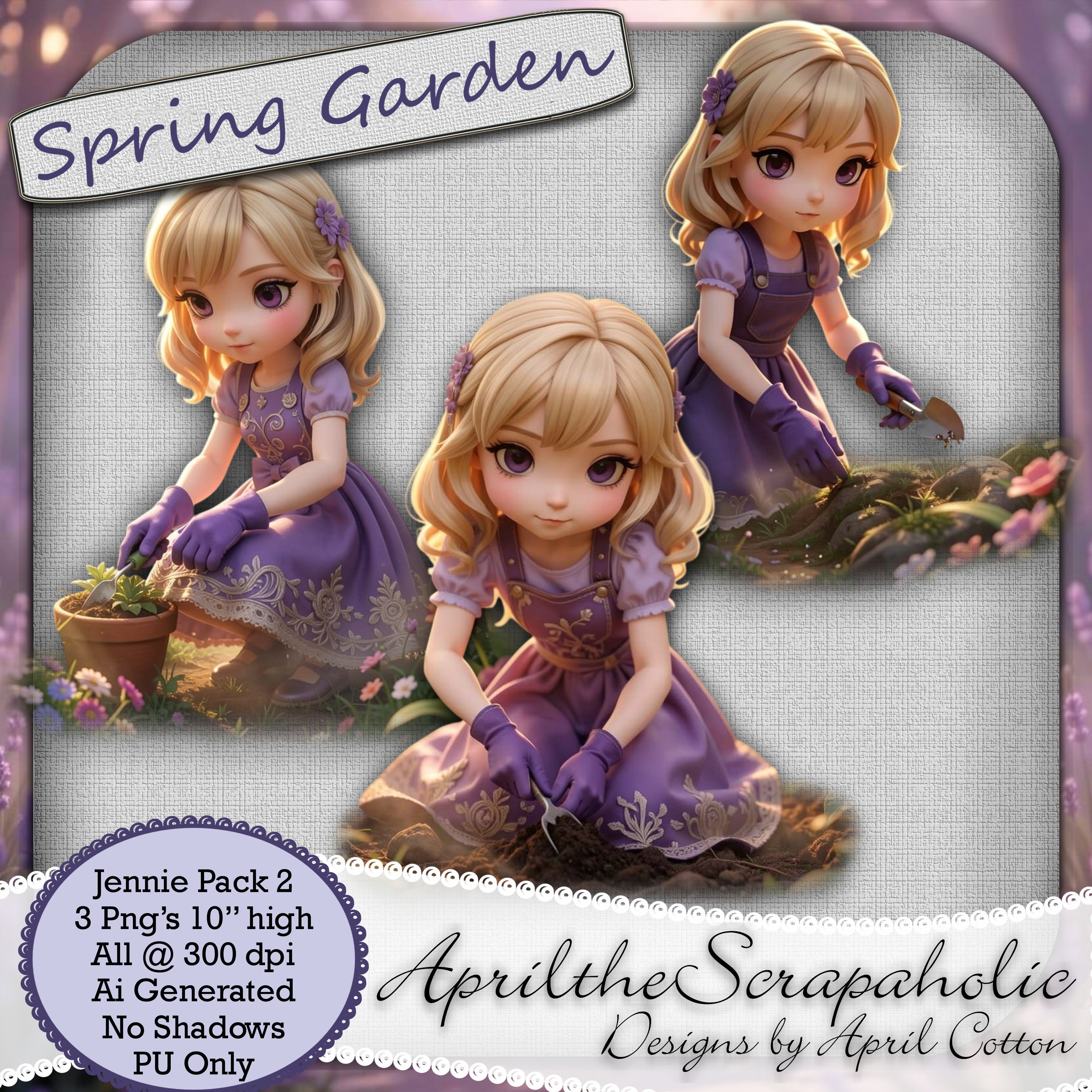 Spring Garden - Jennie Pack 2 - Payhip