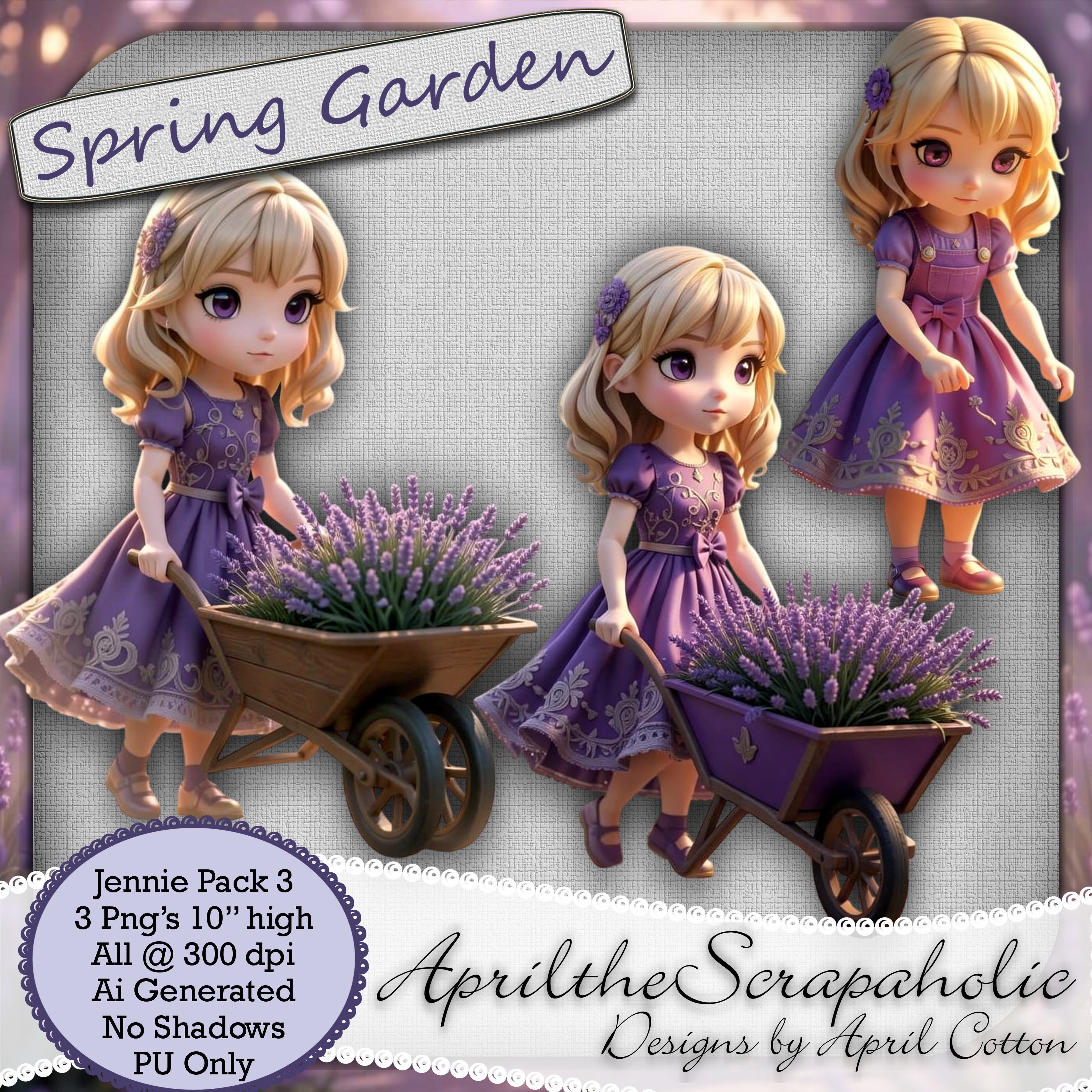 Spring Garden - Jennie Pack 3 - Payhip