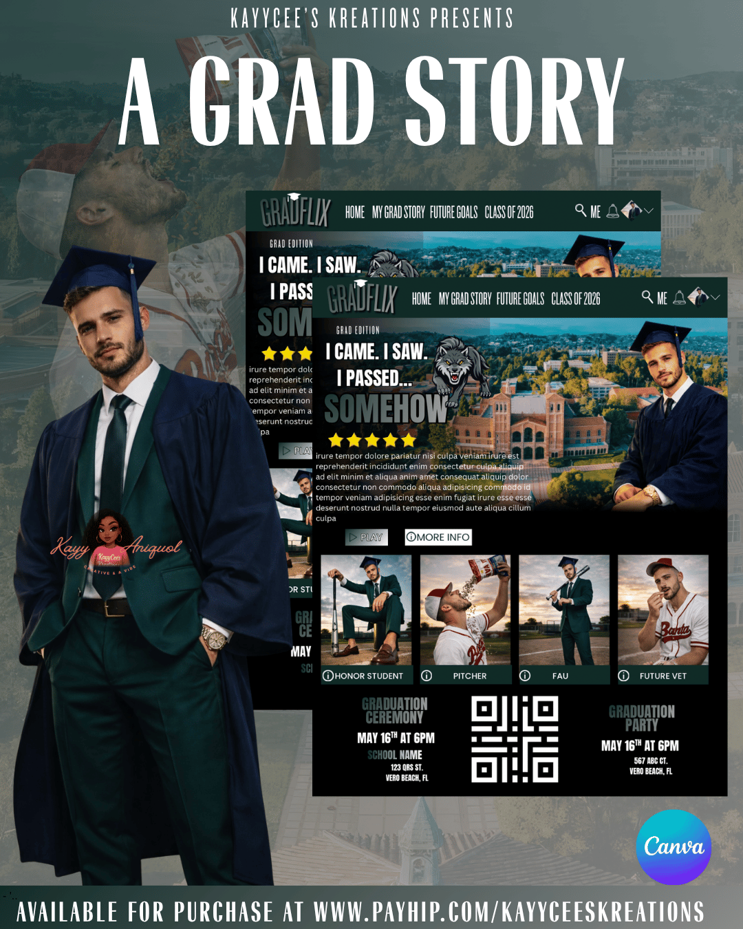 Netflix Grad Flyer - Payhip