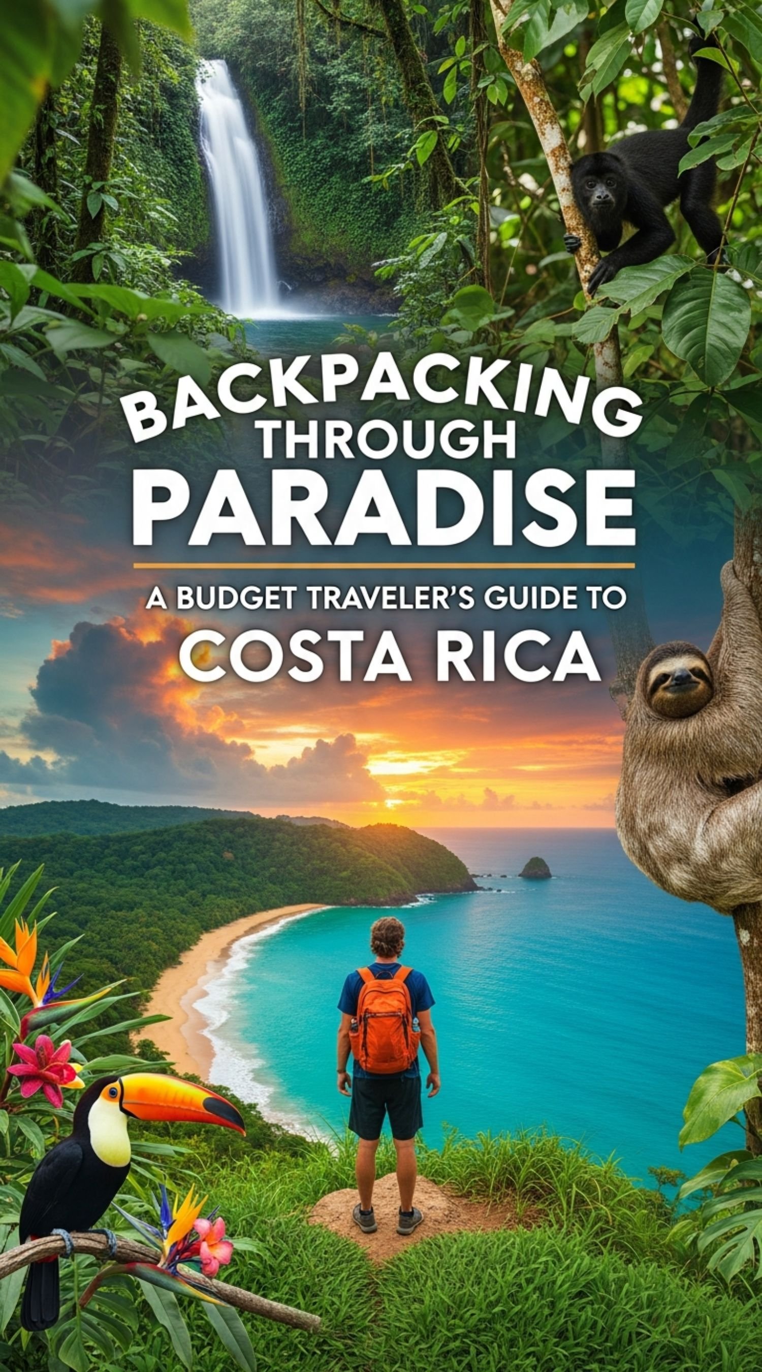 Backpacking Through Paradise : A Budget Traveler’s Guide to Costa Rica ...