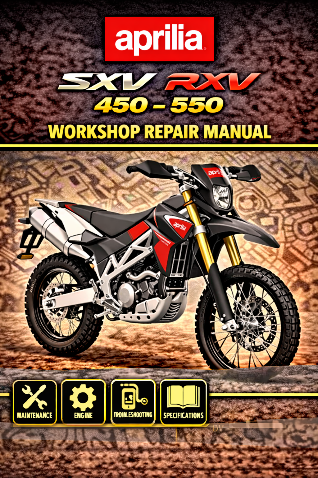 Aprilia SXV / RXV 450–550 2009 Workshop Repair Manual