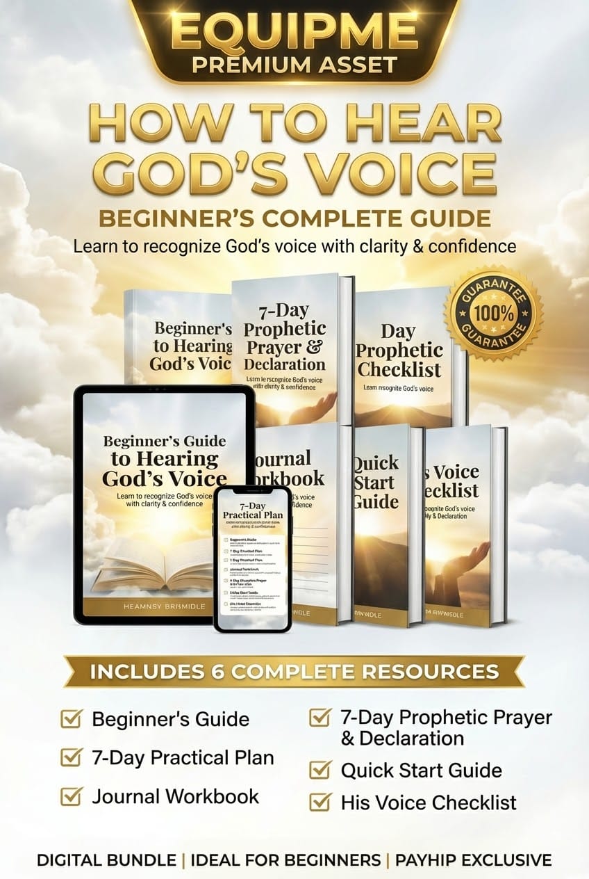 How To Hear God’s Voice — Complete Activation Bundle