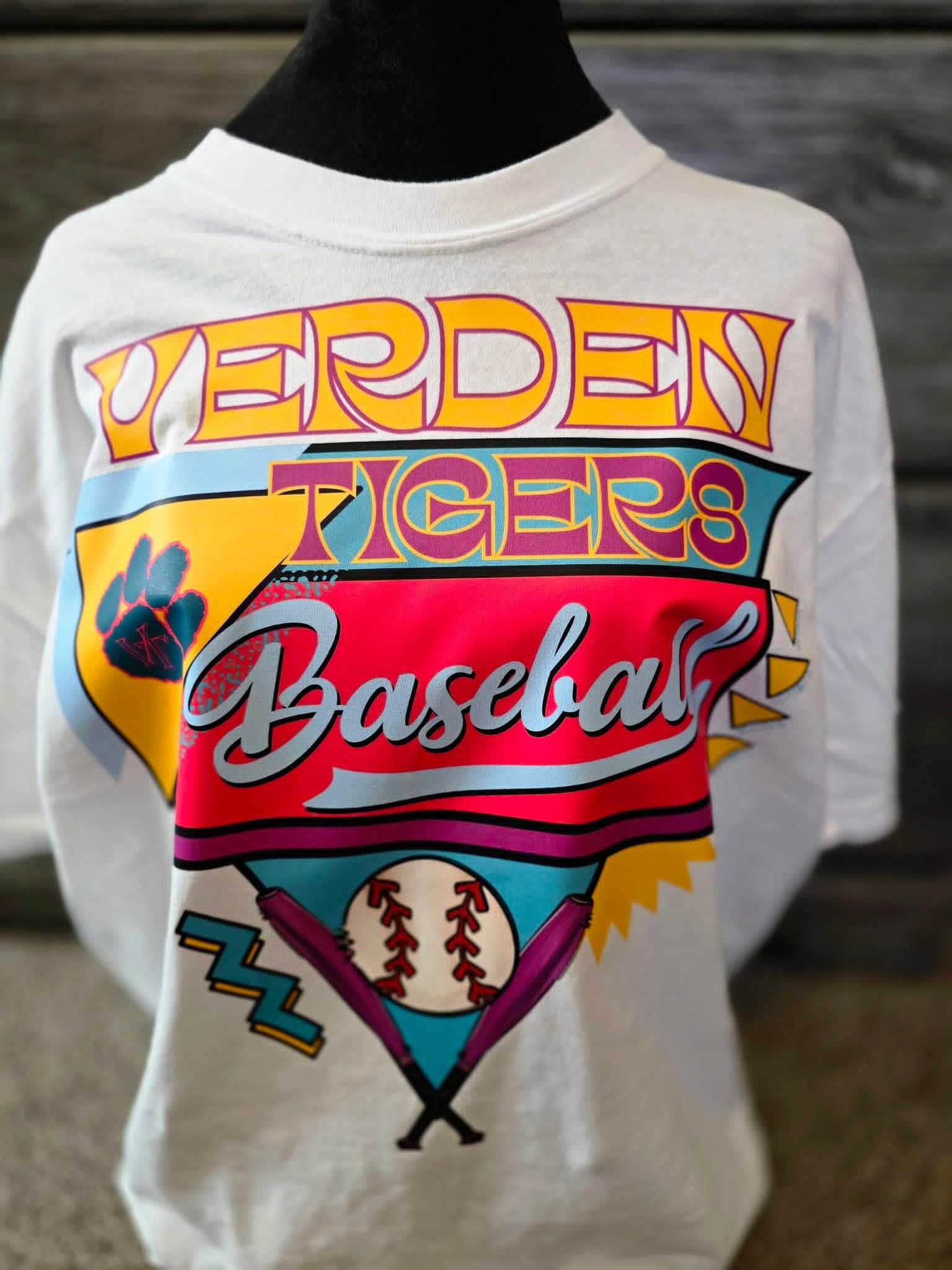 CUSTOM RETRO BASEBALL DESIGN - Payhip
