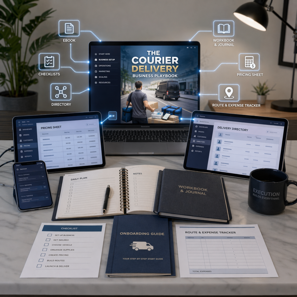 The Medical Courier Launch Kit 1