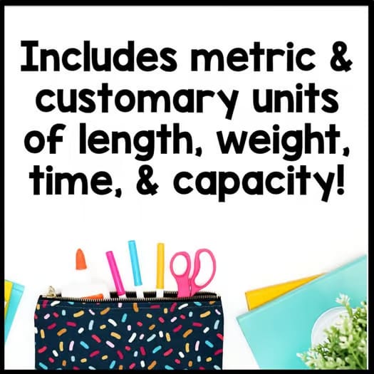 Metric & Customary Conversion Chart Converting Unit of Measurement Metric System