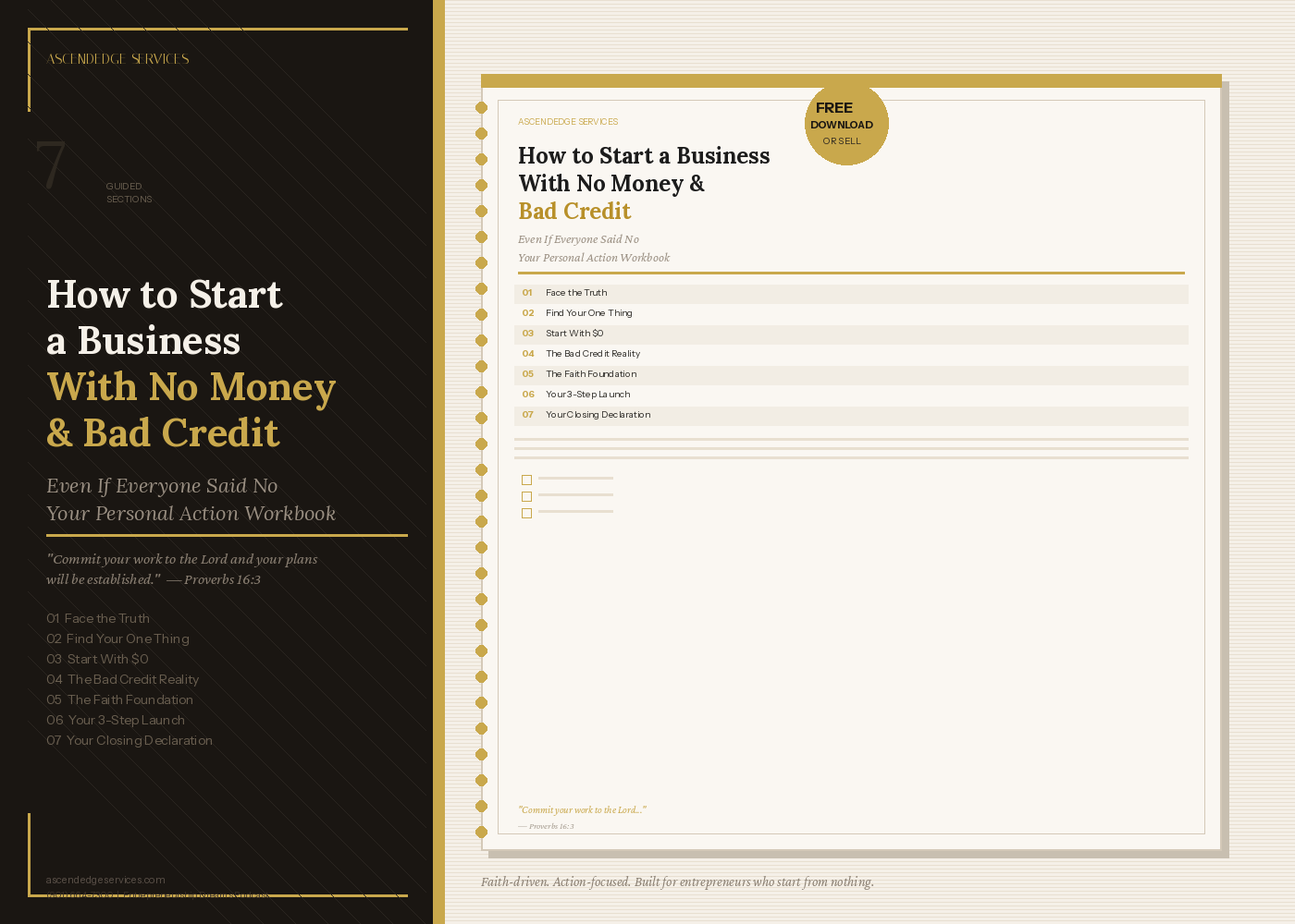 How to Start a Business With No Money & Bad Credit — Personal Action ...