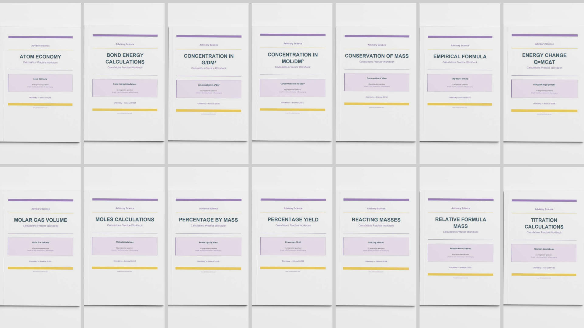 The Complete AQA GCSE Quantitative Chemistry Bundle