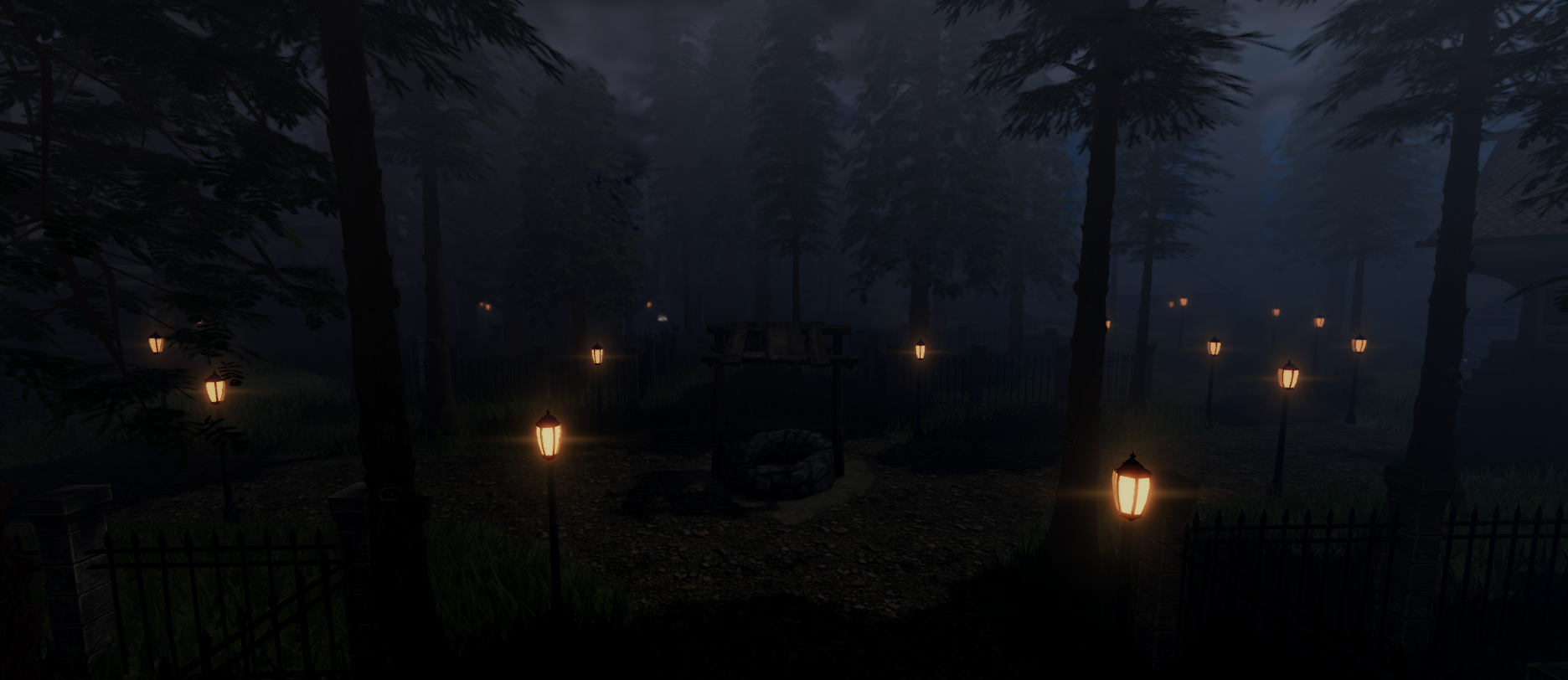 [EXCLUSIVE] Roblox Horror Aesthetic Medieval Town Map with Lobby
