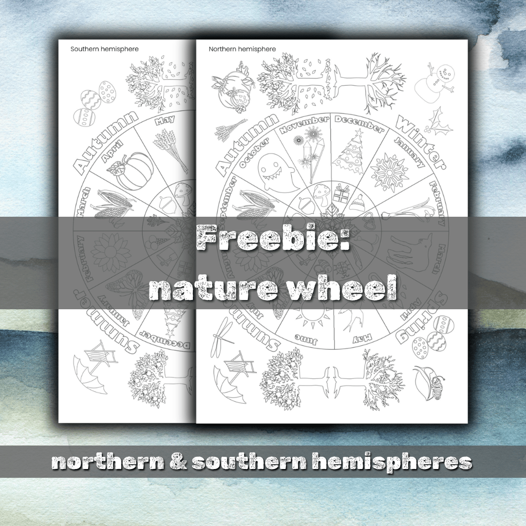phenology wheel free download nature printable