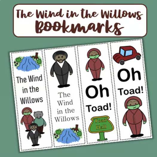 The Wind in the Willows Bookmarks