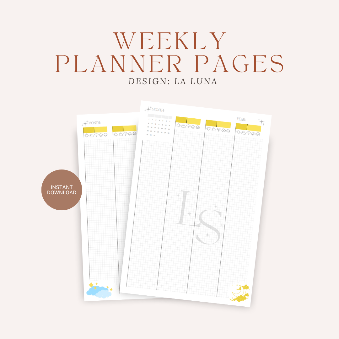 La Luna weekly pages