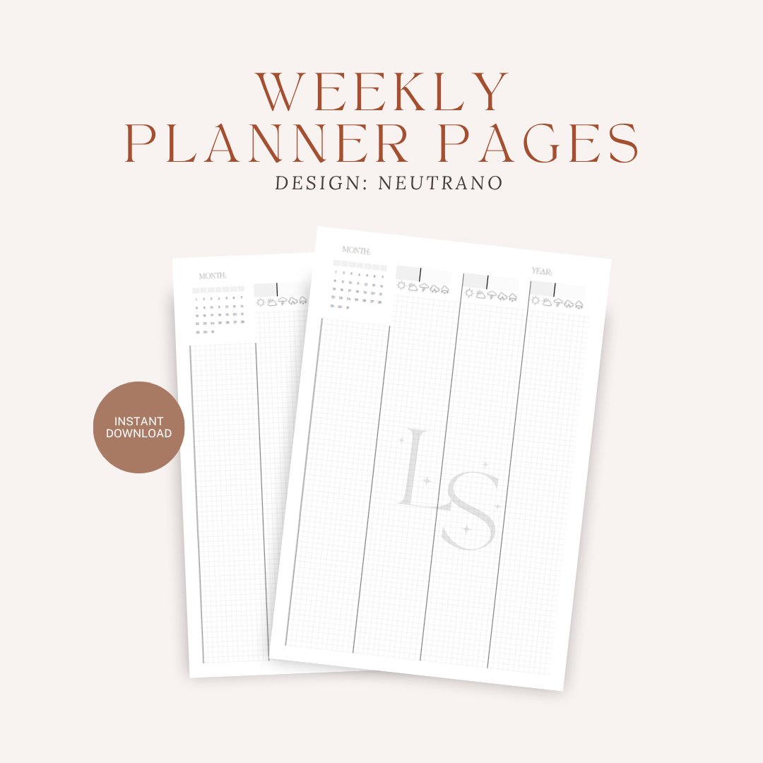 Neutrano weekly pages