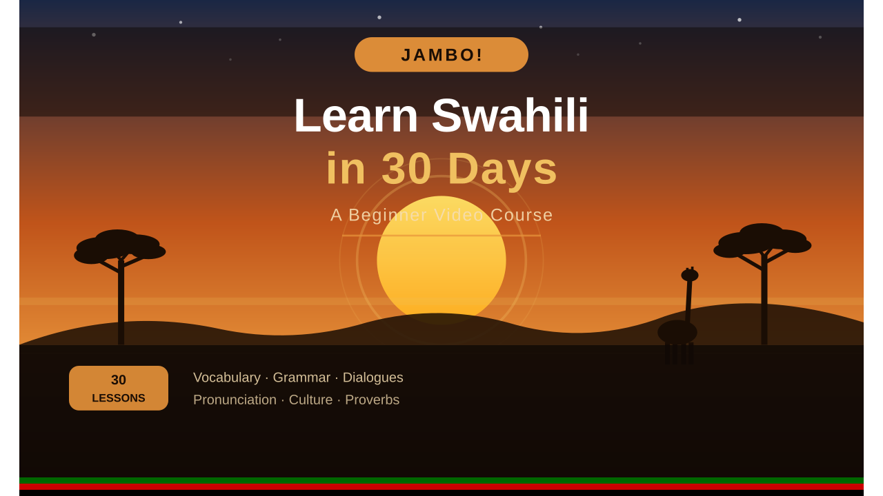Jambo! Learn Swahili in 30 Days - Payhip