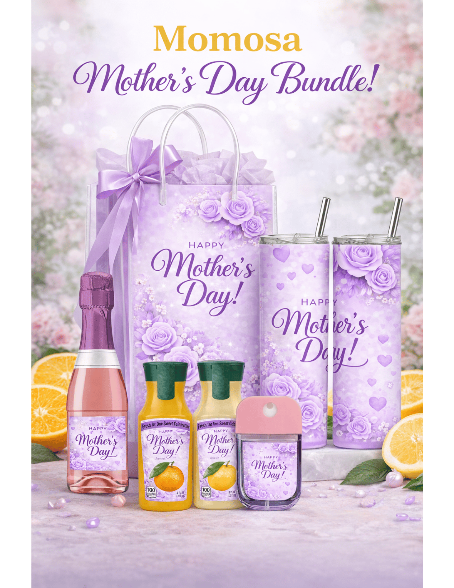 Ultimate MOMosa Mother’s Day Bundle Template-PURPLE - Payhip