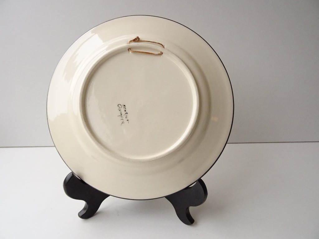 Vintage Henriot Quimper Plate