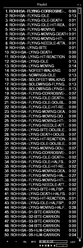 FIRST PIC OF TRACKLIST FOR 3D MONSTERS AND REAL CREATURES