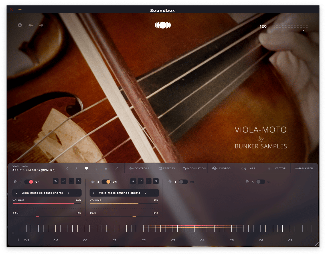 Viola-moto GUI