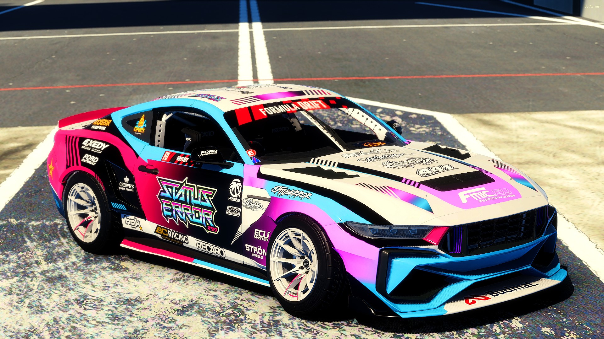 Mastercard Racing Livery 441 status Error Leika Mustang livery - Payhip