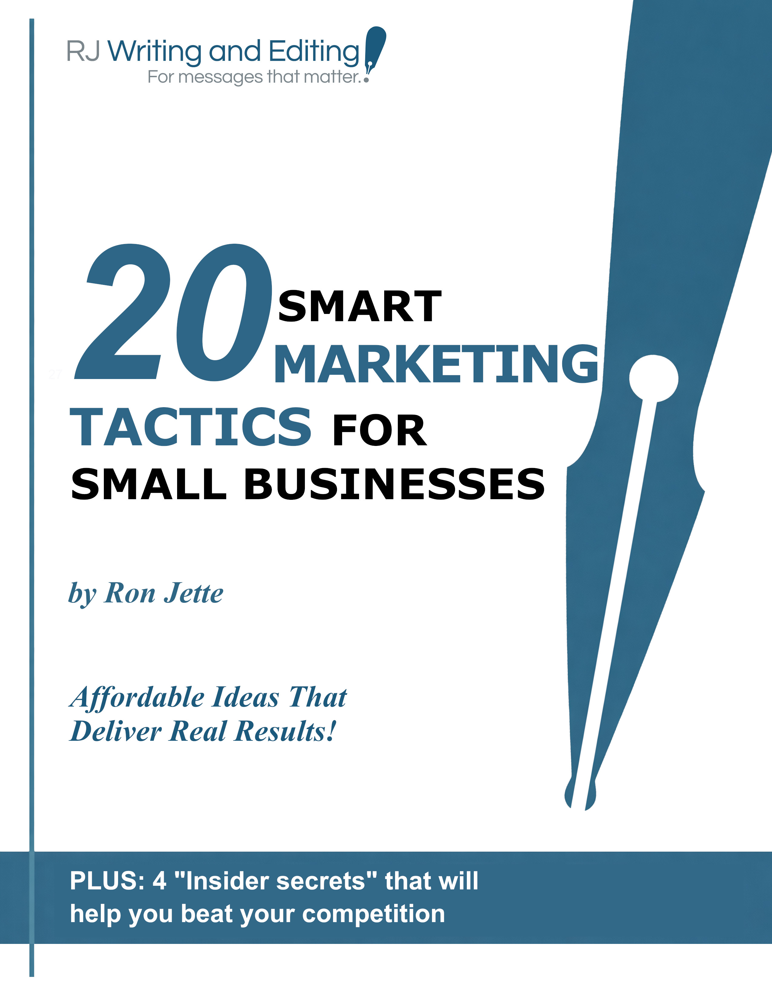 20 SMART MARKETING TACTICS for SMALL BUSINESSES - Payhip
