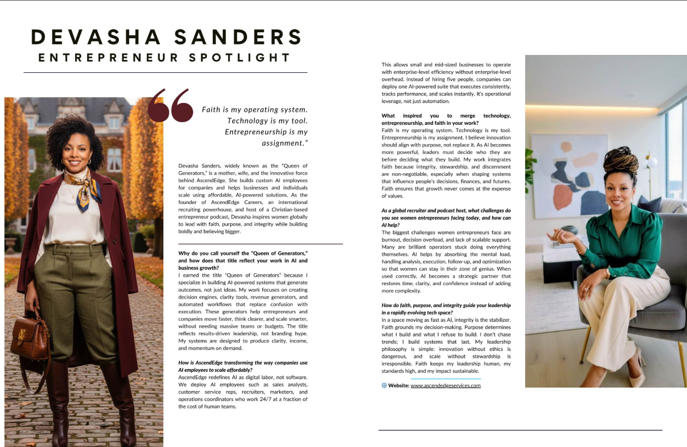 AscendEdge magazine feature
