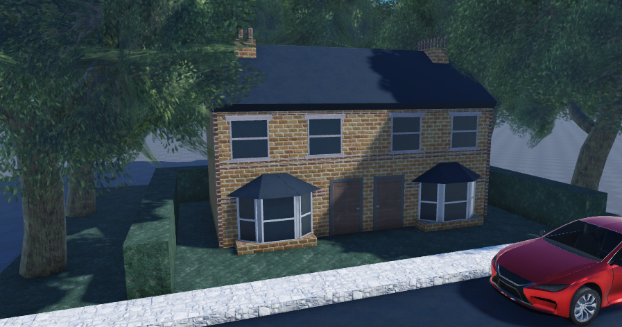 Roblox filler structures with detailed exterior