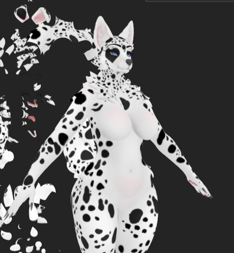 Dalmatian Roxy (Heart spot)