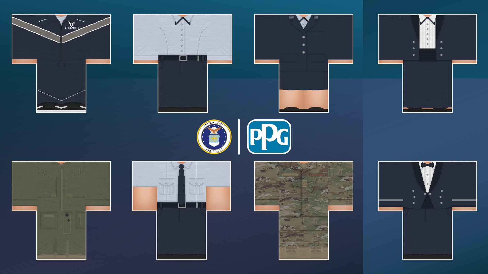 United States Air Force Complete Uniform Pack - Payhip