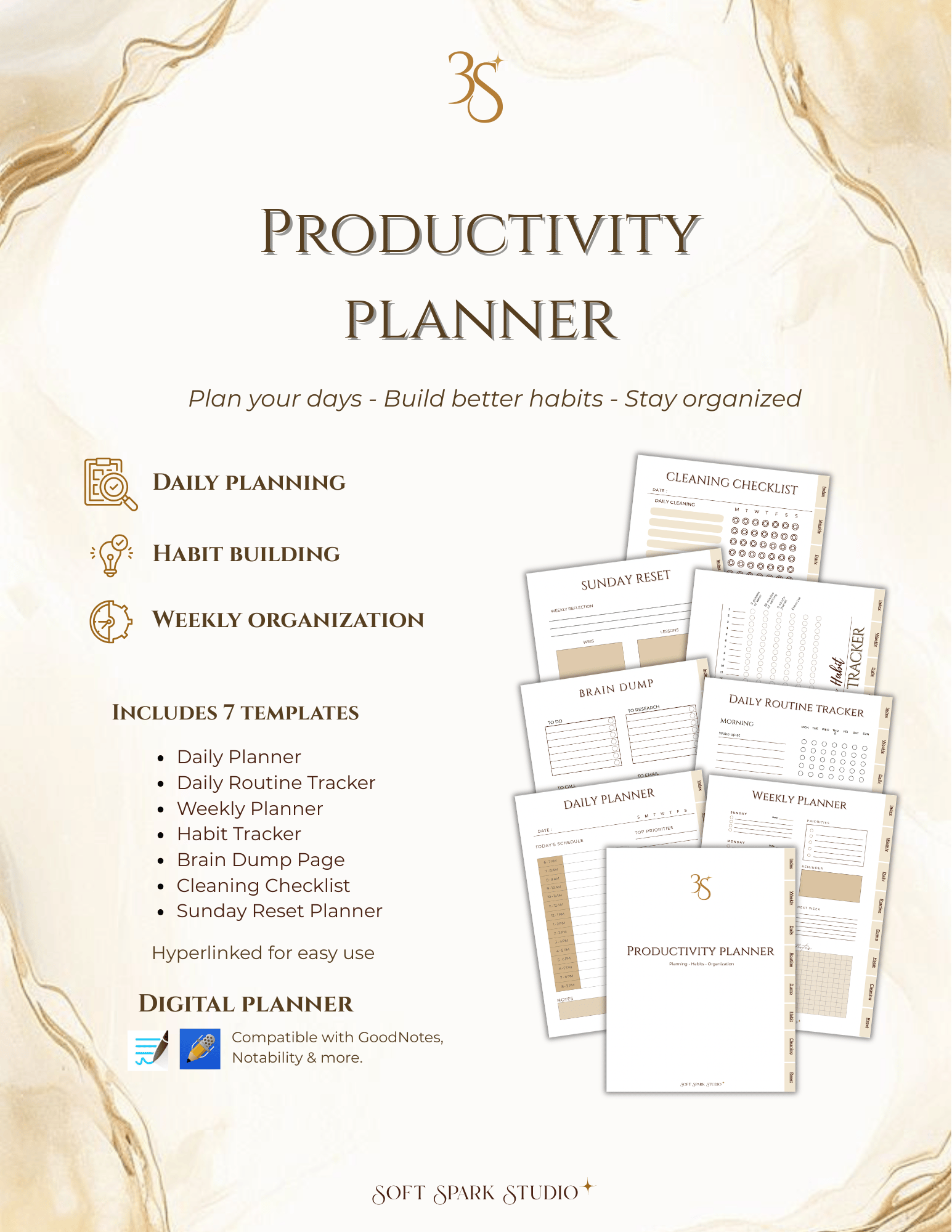 Productivity Planner - Payhip