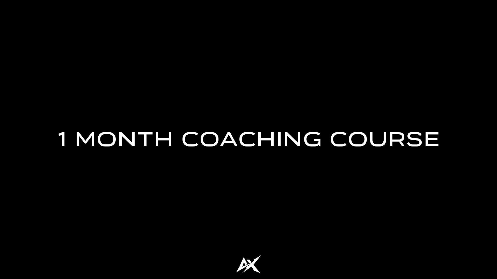 1 Month Coaching Service - Payhip