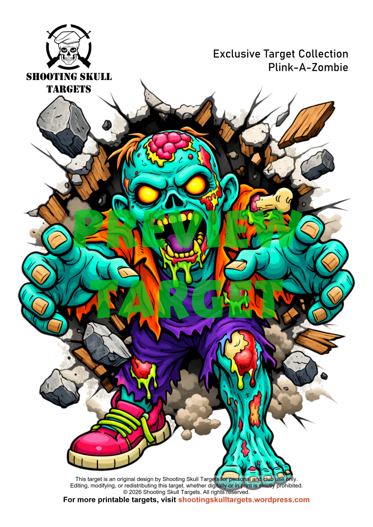 Printable Zombie Targets for Airguns