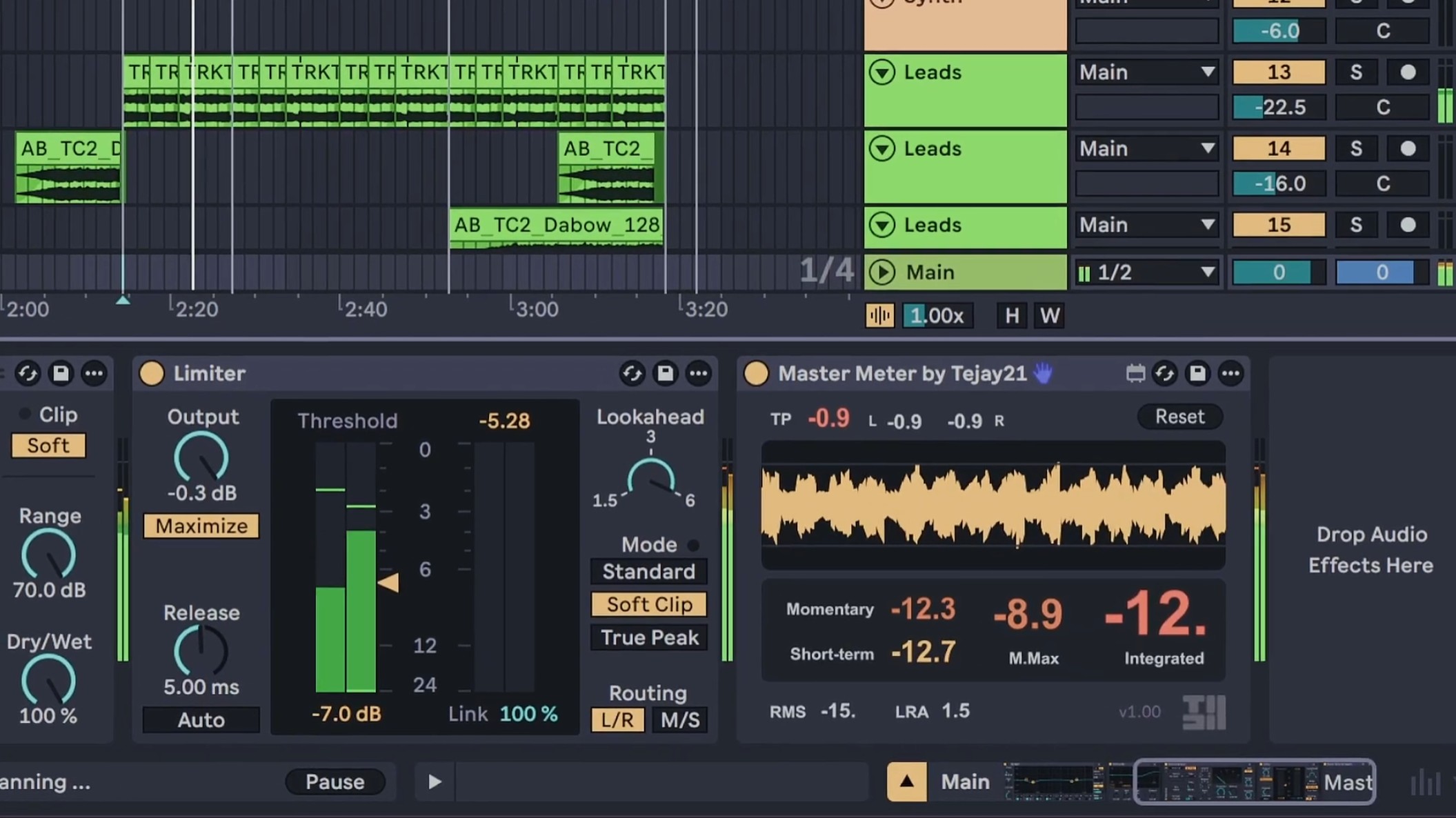 Master Meter - Loudness metering | Max for Live