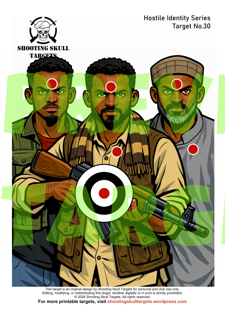 printable air rifle targets