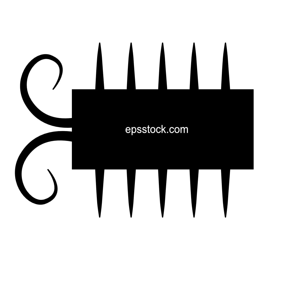 bot symbol, ,black isolated vector silhouette