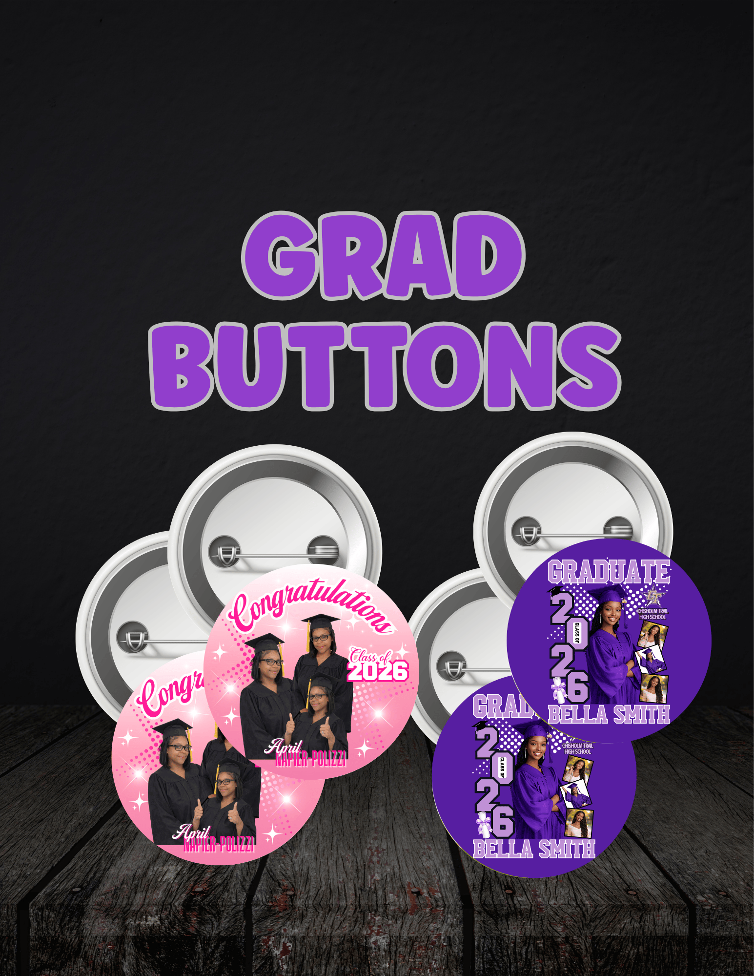 Grad Buttons - Payhip