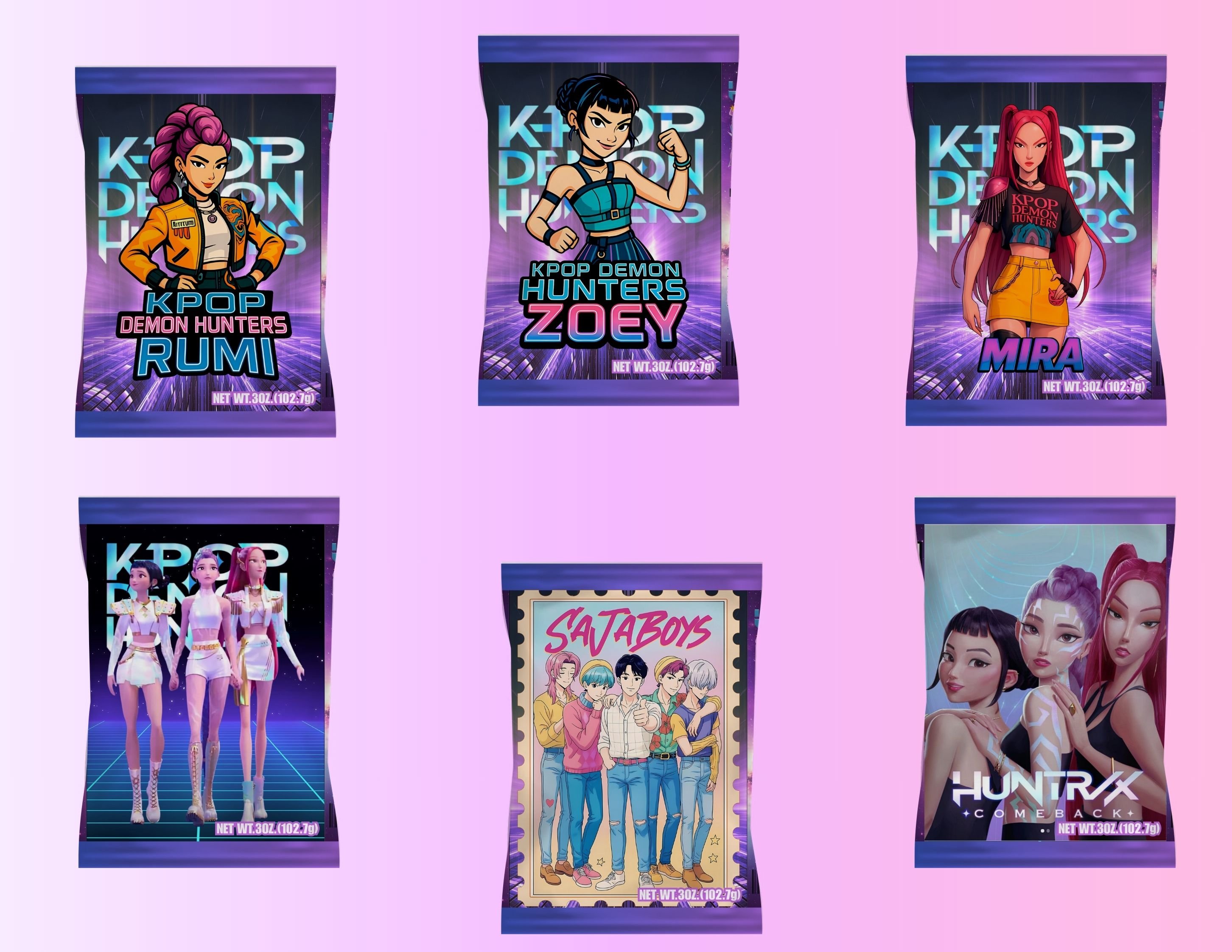 Anime Chip Bags - Payhip