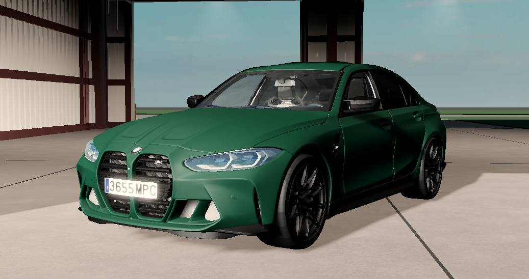 Roblox vehicle with A-Chassis realistic handling