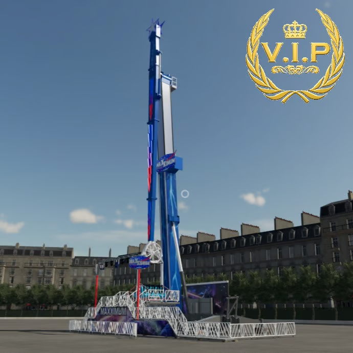 Mods Funfair Forain Farming Simulator 22 - FS25-Rides