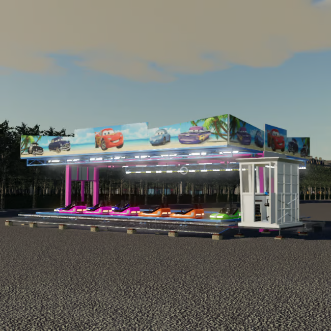 Mods Funfair Forain Farming Simulator 22 - FS25-Rides